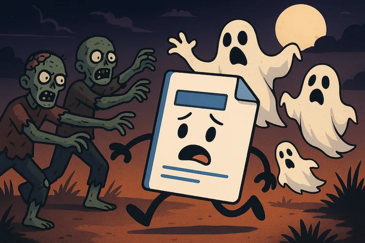 Messaging Monsters - Zombies and Ghosts